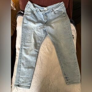 Fashion Nova Light Wash Skinny Jeans